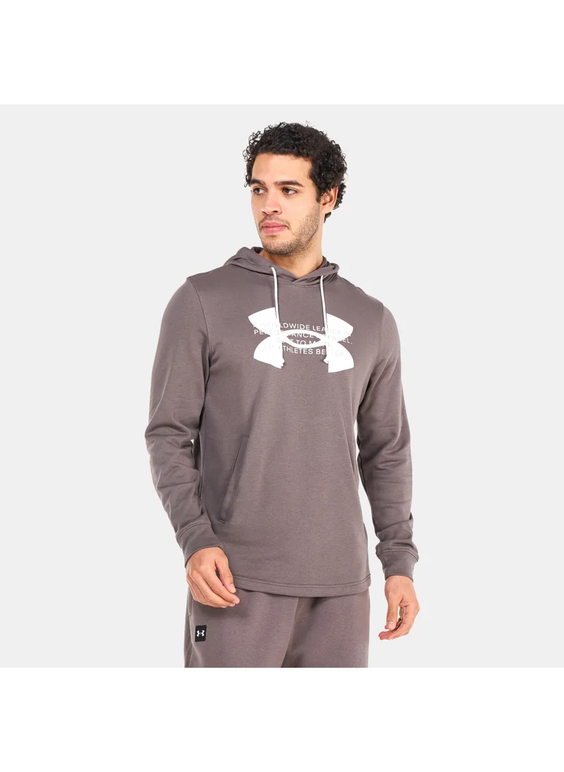 اندر ارمور Men's Rival Terry Logo Hoodie