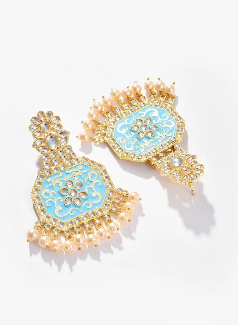 سوهي أقراط متدلية صناعية عصرية