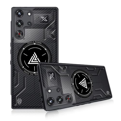 NOUKAJU Case for REDMAGIC 10 Pro/10S Pro/10 Pro Plus, Cooling Phone Case,Anti-Drop, Shock-Absorbing, Friction-Resistant,Comprehensive Protection,Protective Cover for Red Magic 10 Pro(Black) - Image 1