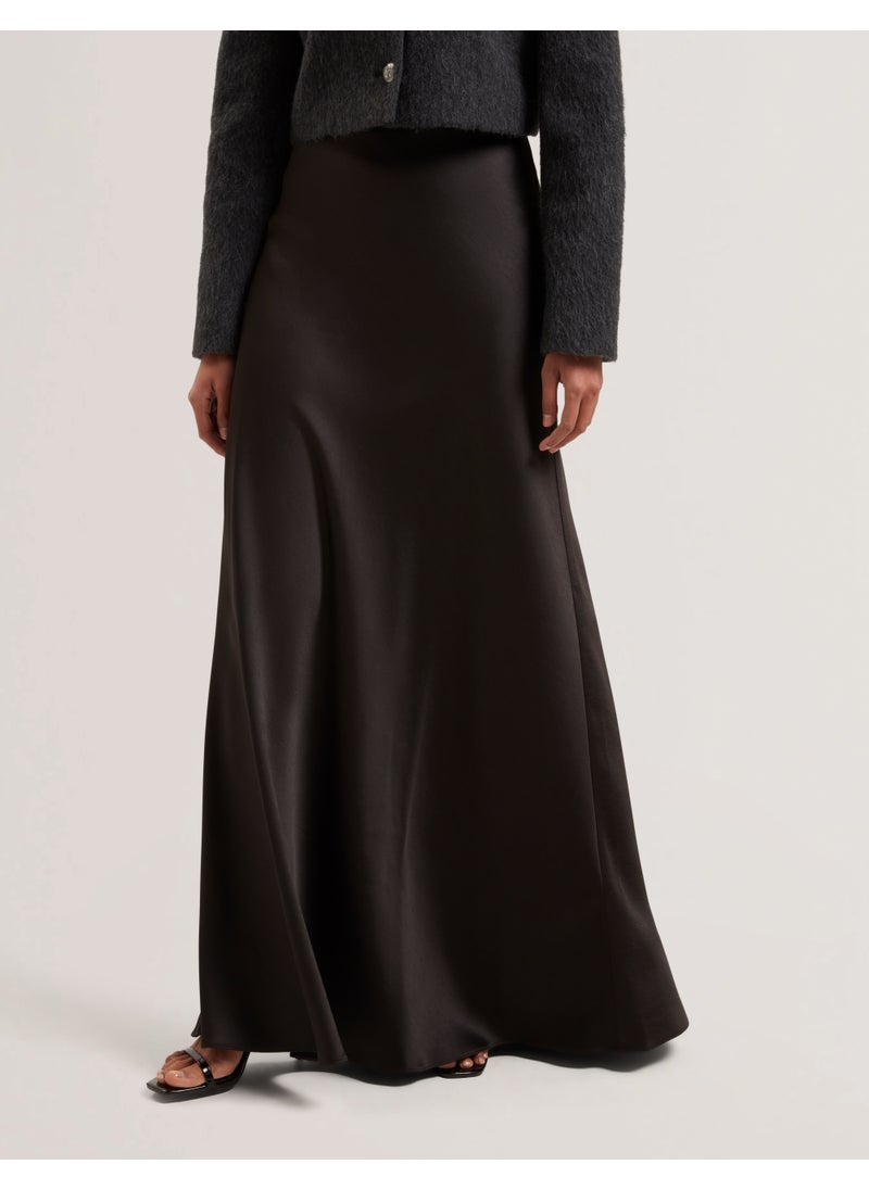 Ted Baker Bias Cut Detail Satin Skirt  - Image 1