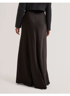 Ted Baker Bias Cut Detail Satin Skirt  - Image 2