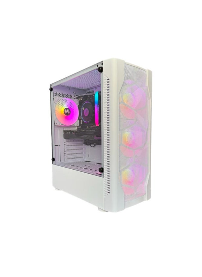 ام اي اكسايت - ام اي اكسايت تجميعة بي سي العاب اقتصادية انتل كورi5 12400F كرت شاشة RTX 3060  مذر بورد DDR4 H610 ذاكره DDR4 16GB  تخزين 1000GB SSD M.2  بور سبلاي 600w  أبيض - Image 1