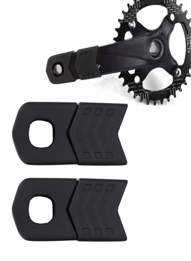 ENLEE Bicycle Silicone Crankset Crank Arm Boots Protectors Silicone Cycling Protective Sleeve Cover - Image 4
