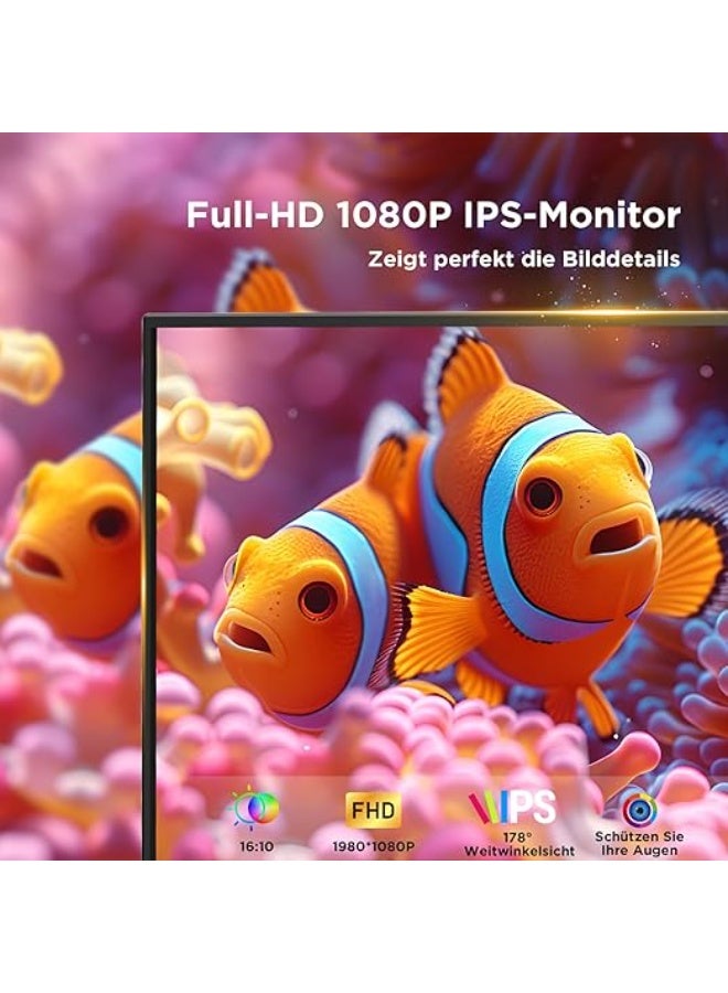 15.6" Portable Monitor – Full HD 1920x1080 IPS Mobile Screen with HDMI & USB-C for Laptop, Mac, PC, Xbox, PS5 - Image 4