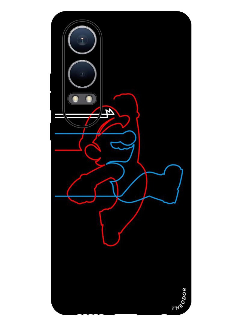 Theodor Protective Case Anti Scratch Shock Proof Bumper Cover For Oppo K12x (China) Mario walk - Image 1