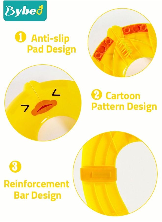 Bybeo - Foldable Portable Travel Potty Training Seat and 10 PCS Extra Large Toilet Seats Covers Disposable Waterproof for Boys Girls, Toddlers Potty Training in Public Restrooms - Image 1