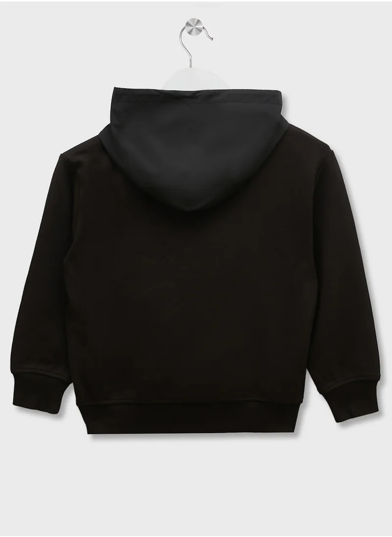 كالفن كلاين جينز Kids Color Block Hoodie