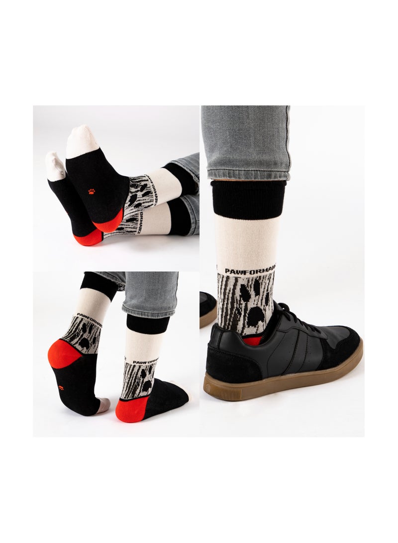 بيج ديزاين طقم جوارب رجالية أداء الكلاب 3 أزواج - Image 5