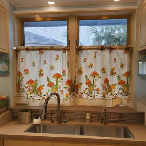 Ginbel Direct 2 Pack Tension Curtain Rod 28-48 Inch, Small Short Adjustable Extendable Spring Loaded Rods for Windows Cabinet Blinds Closet Bedroom Kitchen Bathroom Door No Drilling White - Image 2