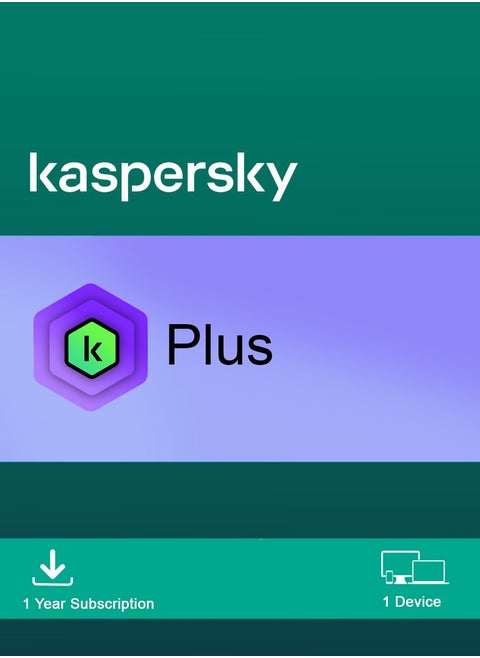 Kaspersky Plus | 1 Device 1 Year | 2025 | Digital License | Same Day Delivery