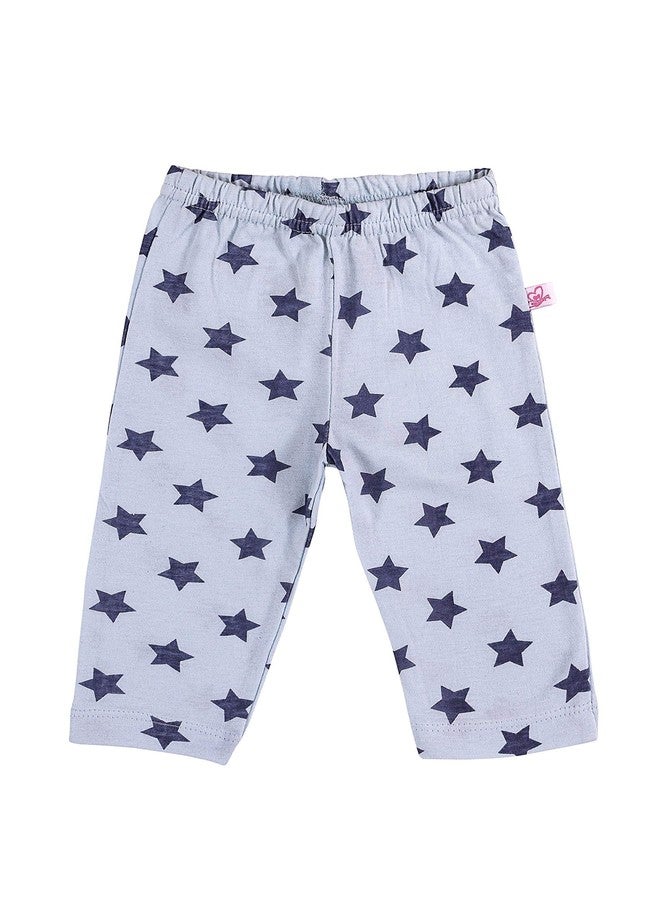 Sofie & Sam Premium Cotton 1 Pc Baby Pajama (6-9) Months - Star/Purple - Image 1