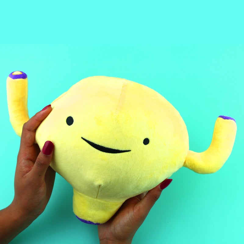 I Heart Guts Bladder Plush  Urine Great Hands  9  Potty Training Stuffed Toy  Gift for Bladder Cancer Patient Surgery Recovery Urology UTI Urologist  Anatomy Pillow - Image 3