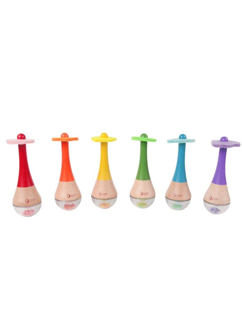 Classic World - Classic World - Rainbow Maracas 1pc - Assorted - Image 1