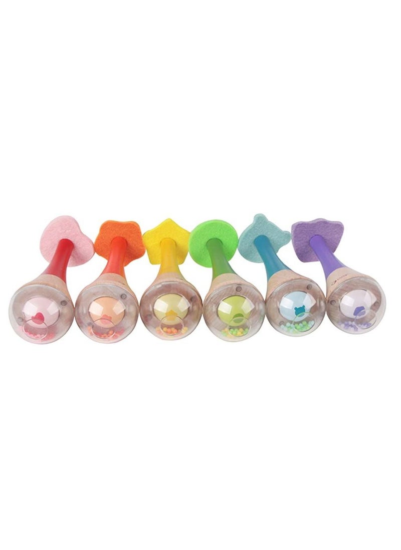 Classic World - Classic World - Rainbow Maracas 1pc - Assorted - Image 1