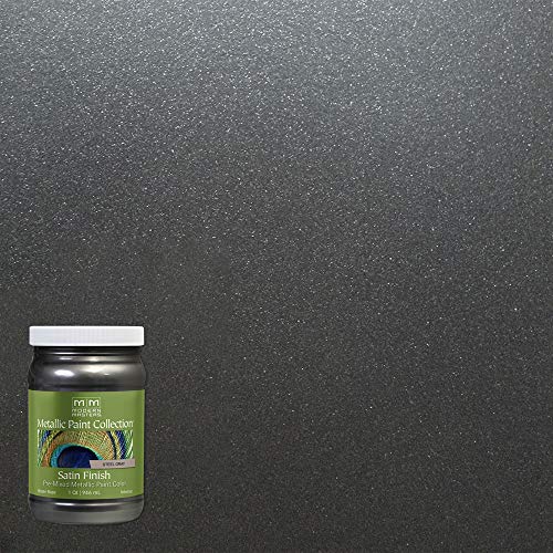 Modern Masters qt Modern Masters ME244 Steel Gray Metallic Paint Collection, Satin Water-Based Decorative Metallic Paint - Image 2