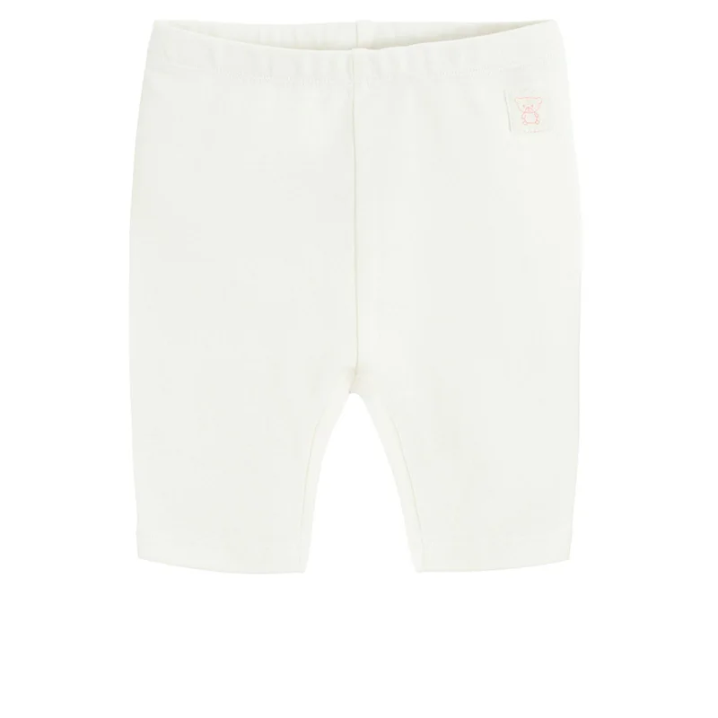 Cool Club WHITE COTTON, ELASTANE LEGGINGS