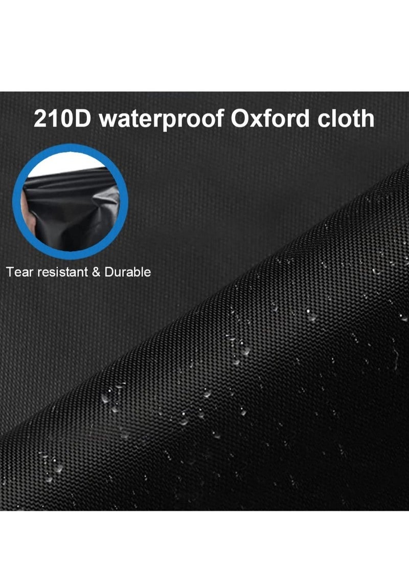 Generic 4 Pcs Spare Wheel Cover Set, Waterproof And Uv-Resistant For Cars, Trucks, Trailers - Comprehensive Protection Your Tires （80 Cm * 47 Cm）  - Image 2