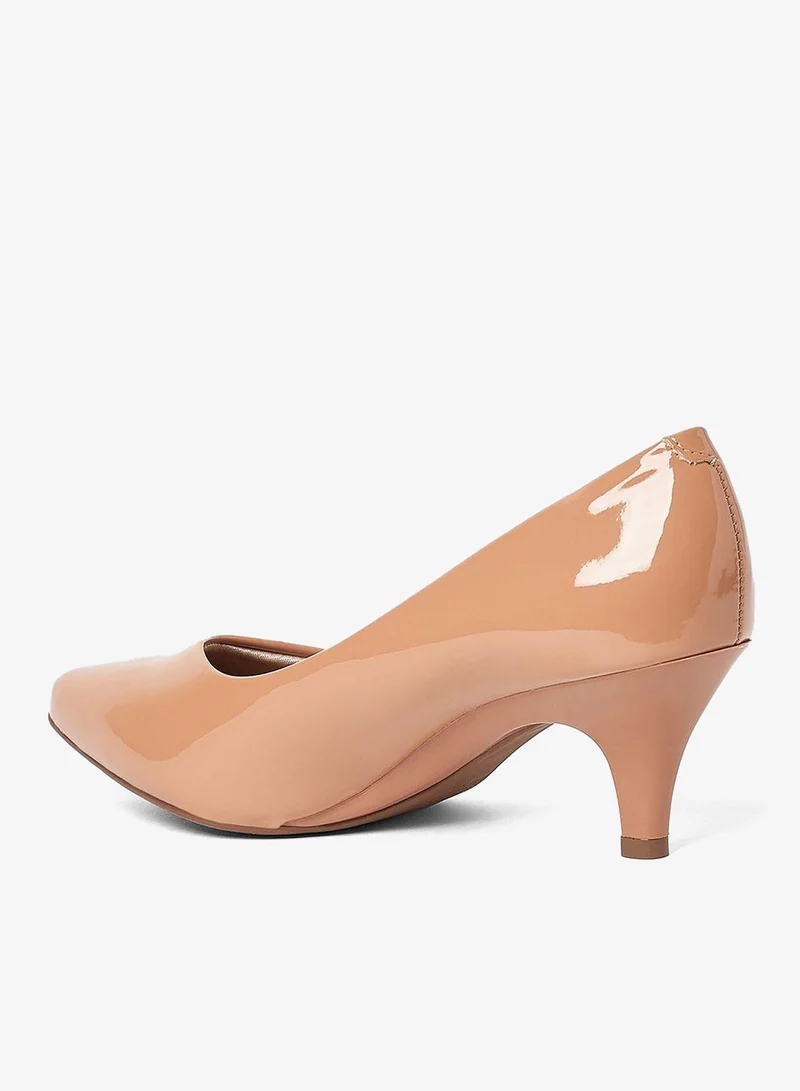 Beira Rio Beige Low Heels Pump for Women – Elegant Office Heel Shoes & Classic Pumps for Girls for Women | Best Price UAE