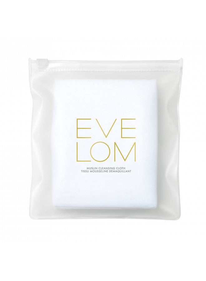 Eve Lom EVE LOM Muslin Cloths | 100% cotton muslin cloth best used with facial cleanser. Gently exfoliates to remove dead skin cells and help to improve blood circulation - 3 Count - Image 1