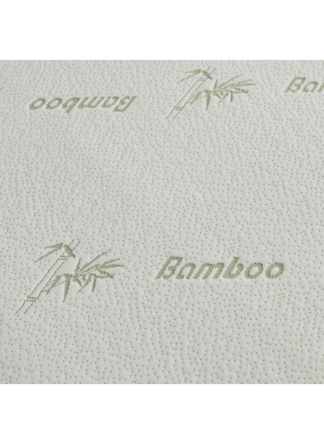 Home Box - Relax Bamboo Memory Foam Queen Mattress Topper 150 x 200 x 4 cm - Image 1