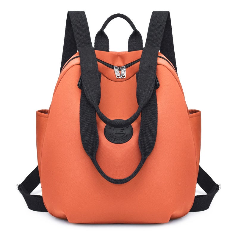 Stylish Versatile Backpack for Women Casual Tote Style 2 Orange