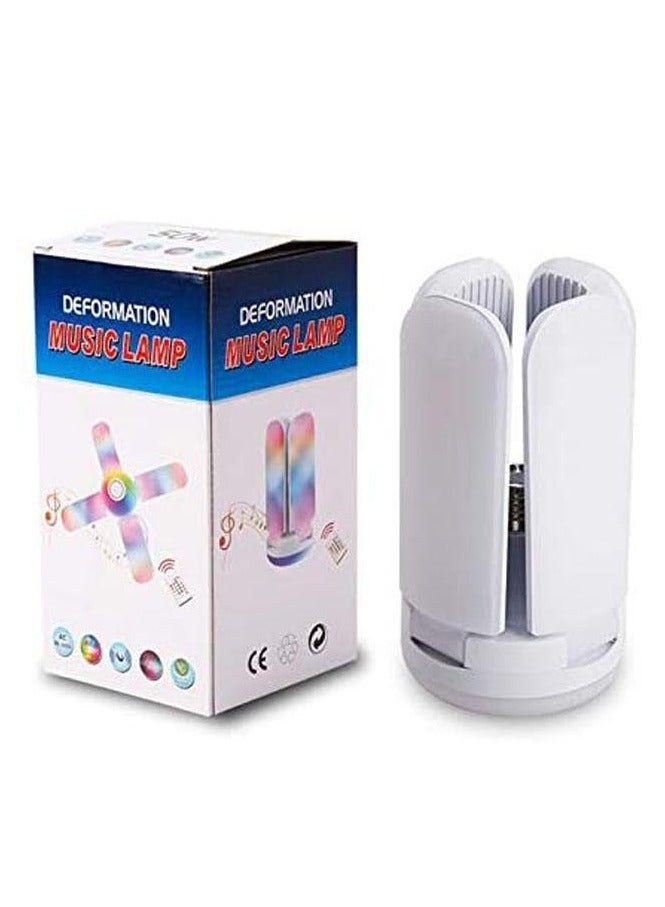 Music lamp remote control bluetooth speaker breakable ceiling mount - Image 1