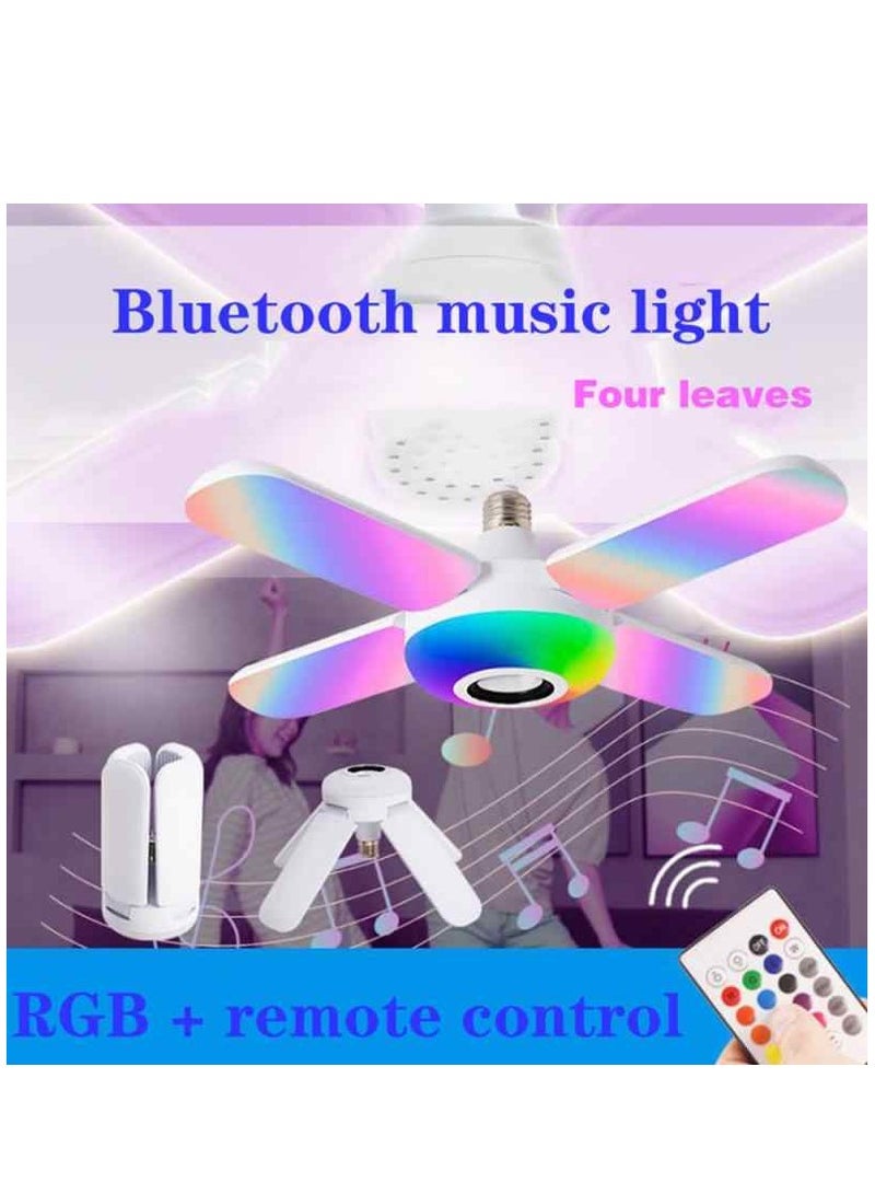 Music lamp remote control bluetooth speaker breakable ceiling mount - Image 5