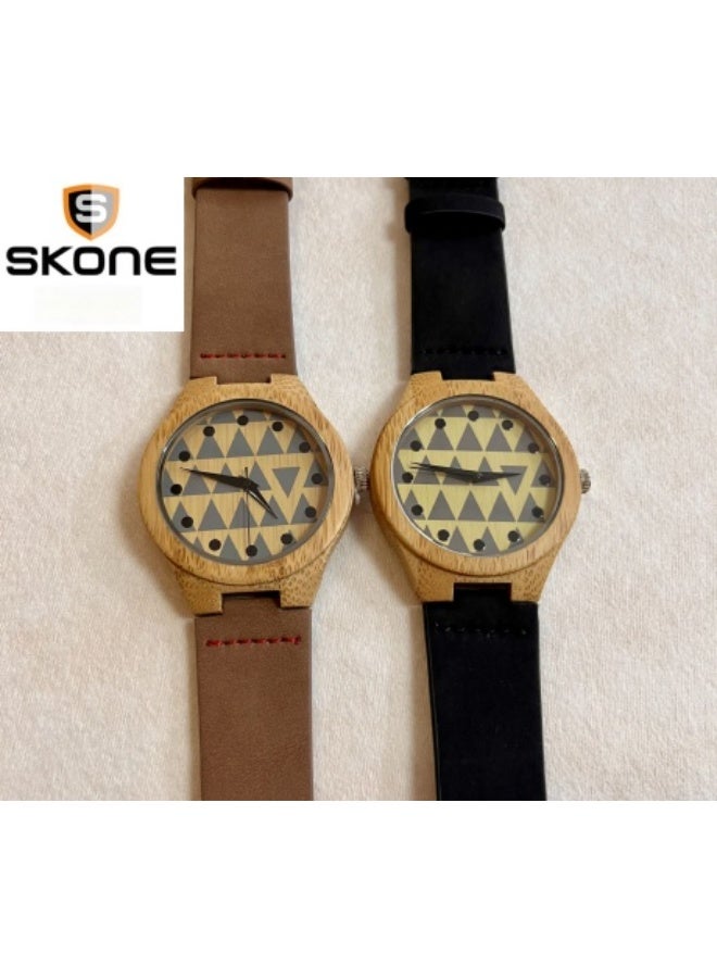 SKONE Each Piece Is A Unique Wooden Dial Watch - Image 2