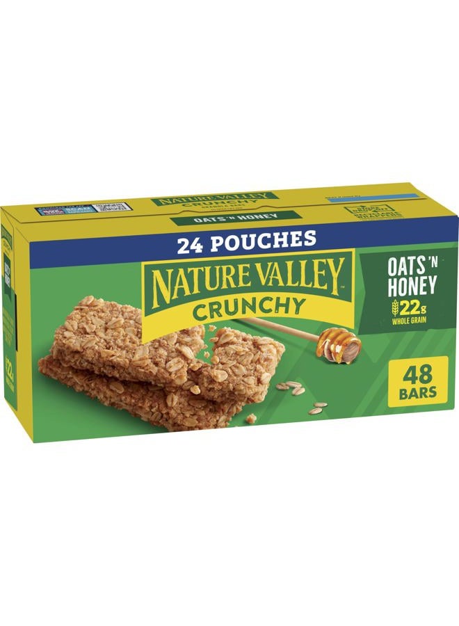 Nature Valley Granola Bars, Crunchy Oats 'n Honey, 48 ct - Image 1