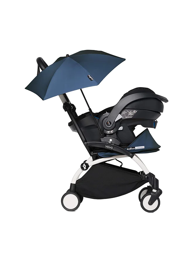STOKKE Yoyo Stroller Sunshade Upf 50+ Protection Baby Stroller Parasol Compatible With The 0+ Newborn Pack, Bassinet, Car Seat And 6+ Colour Packnavy Blue