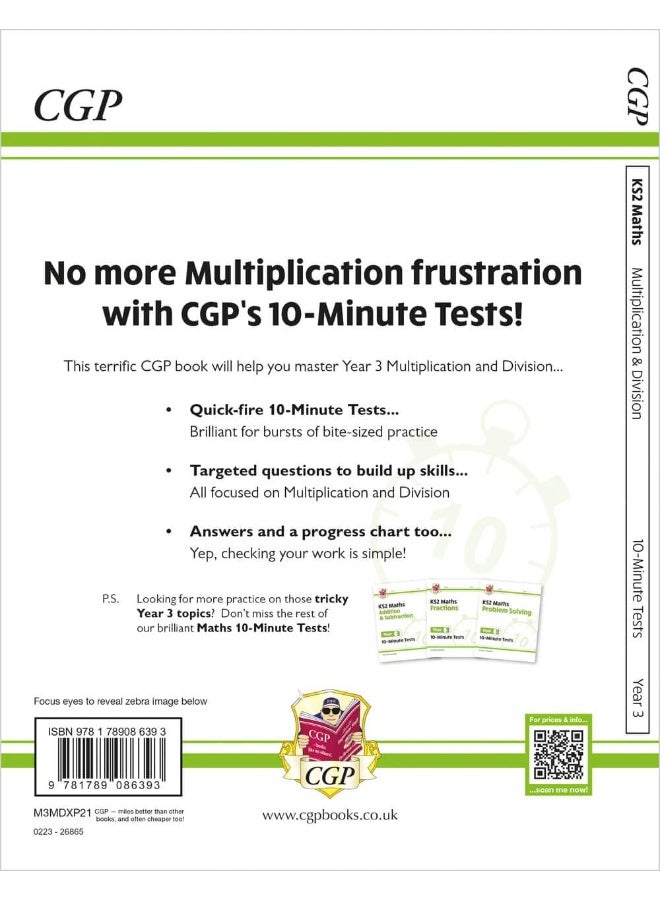 KS2 Year 3 Maths 10-Minute Tests: Multiplication & Division - Image 2