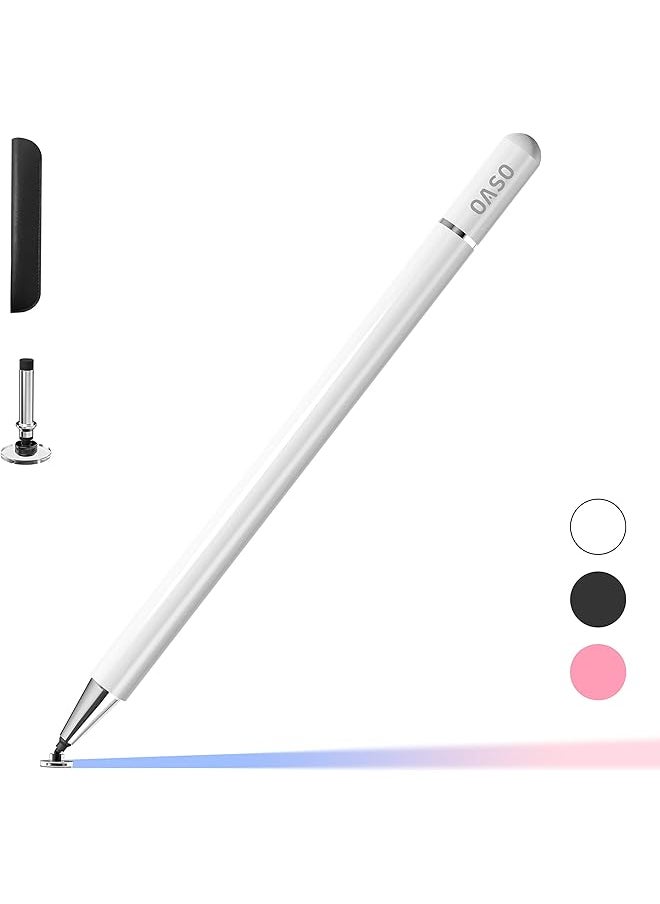 erorex - Stylus Pen Capacitive Disc Tip Pencil And Magnetic Cap Stylus Compatible With All Touch Screens Touch Pens For Ipad Pro Ipad Air Mini Ipod Iphone Samsung Galaxy Tab Smartphone Tablet - Image 1