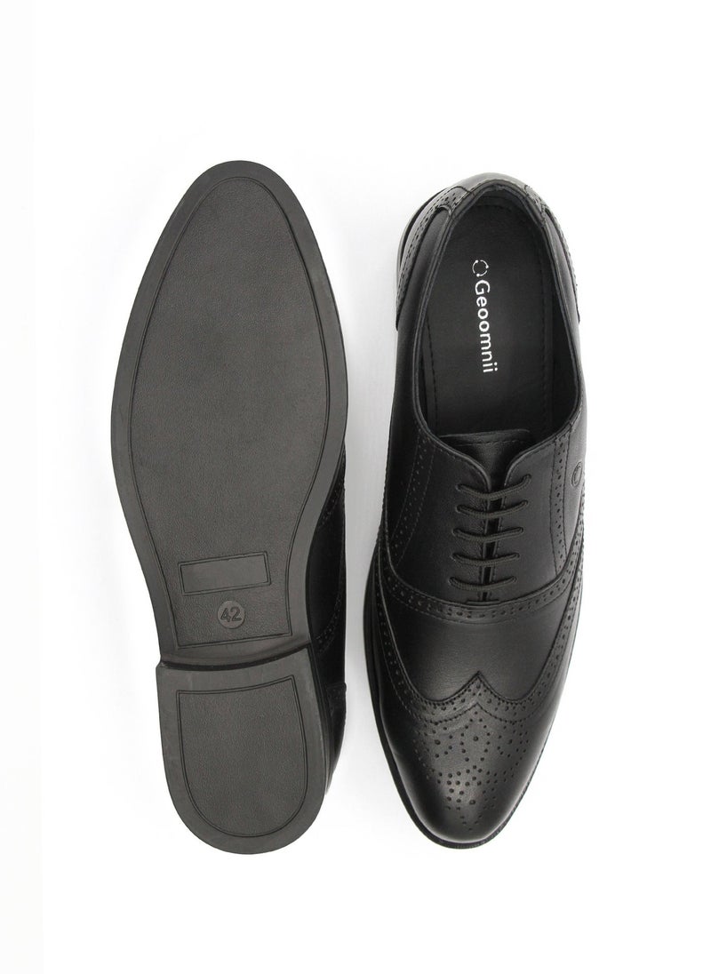 Geoomnii Formal Lace-Up Shoes for Men – Elegant & Comfortable Office Footwear - Image 5