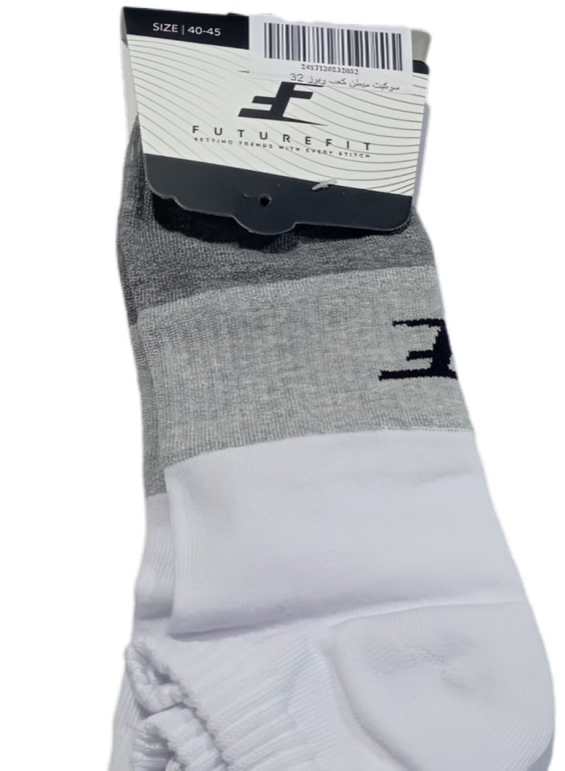 future socks socket 40-45 Ankle socks with cushioned heels - Image 2