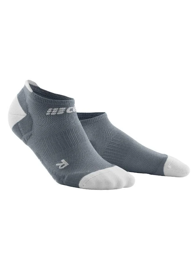سي إي بي Ultralight Compression Socks No Show Grey/Light Grey Men