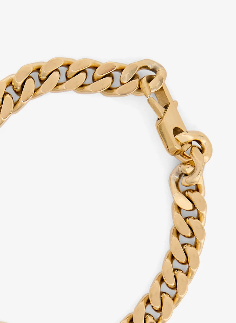 GUESS Rebel Moon Logo Bracelet