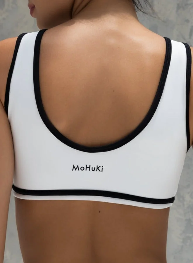 Mohuki White Contour Active Bra for Women | Best Price UAE