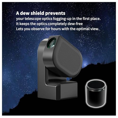 XJJ Dew Shield Compatible With ZWO SeeStar S50 Telescope light Hood, Lens Stray Light Protection And Lens Anti-condensation Shield Reduces The Risk Of Fogging With Dew. Compatible With Bahtinov Mask Focus - Image 4