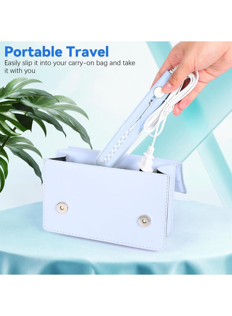 SHENYU Wave Hair Curling Iron Root Lifter and Volume Enhancer,Mini Dual Purpose Curling Iron, Portable Travel Curlings Wand,2 in 1 Mini Curlings Iron for Short and All Hair Types - Image 4