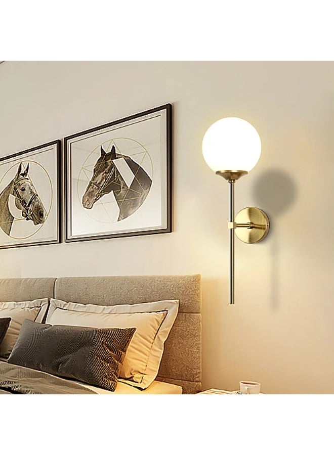 هامر ابليك جداري مفرد زيتي مع شفاف E27 - Image 1