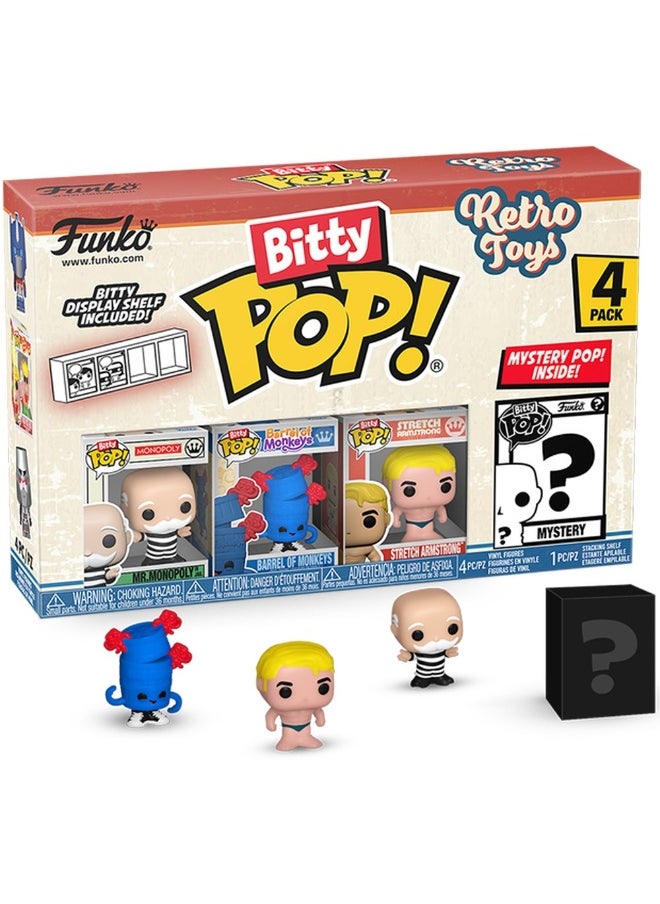 Funko Funko Bitty Pop! Icons: Retro Toys - Mr. Monopoly 4pk 
