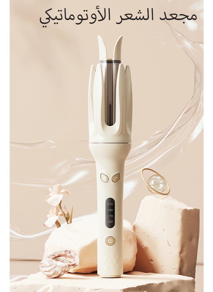 Automatic Hair Curler 28mm, Smart Curling Iron With Anti-Tangle Clip, 4 Heat Settings 150-210°C, 40s Fast Heat, Anti-Scald Design, 360° Swivel Cord, For Short & Long Hair, Eid Gift For Women, Eid Al Fitr Gift, Ramadan Gift For Women - Image 3