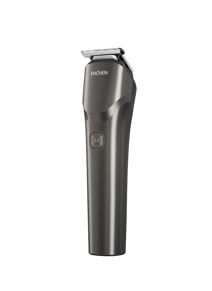 ENCHEN All in One Multi Function Electric Trimmer With 1200mah Battery Life,Four Detachable Guide Combs and Smart Travel Lock Function - Grey - Beardo 2  - Image 5