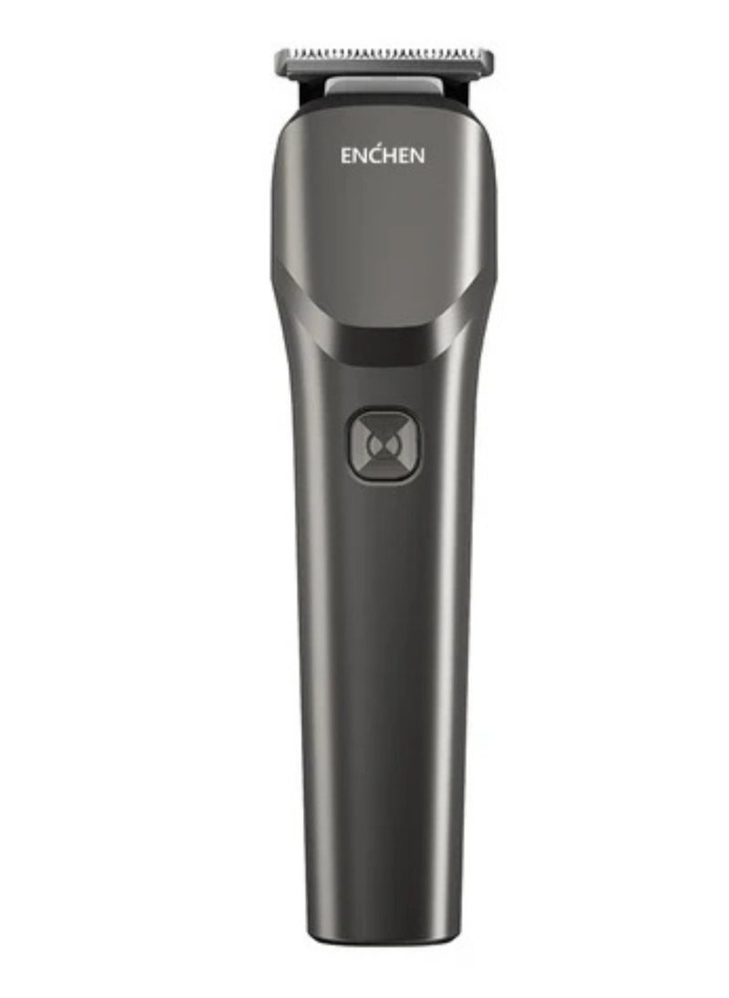 ENCHEN - All in One Multi Function Electric Trimmer With 1200mah Battery Life,Four Detachable Guide Combs and Smart Travel Lock Function - Grey - Beardo 2 - Image 1