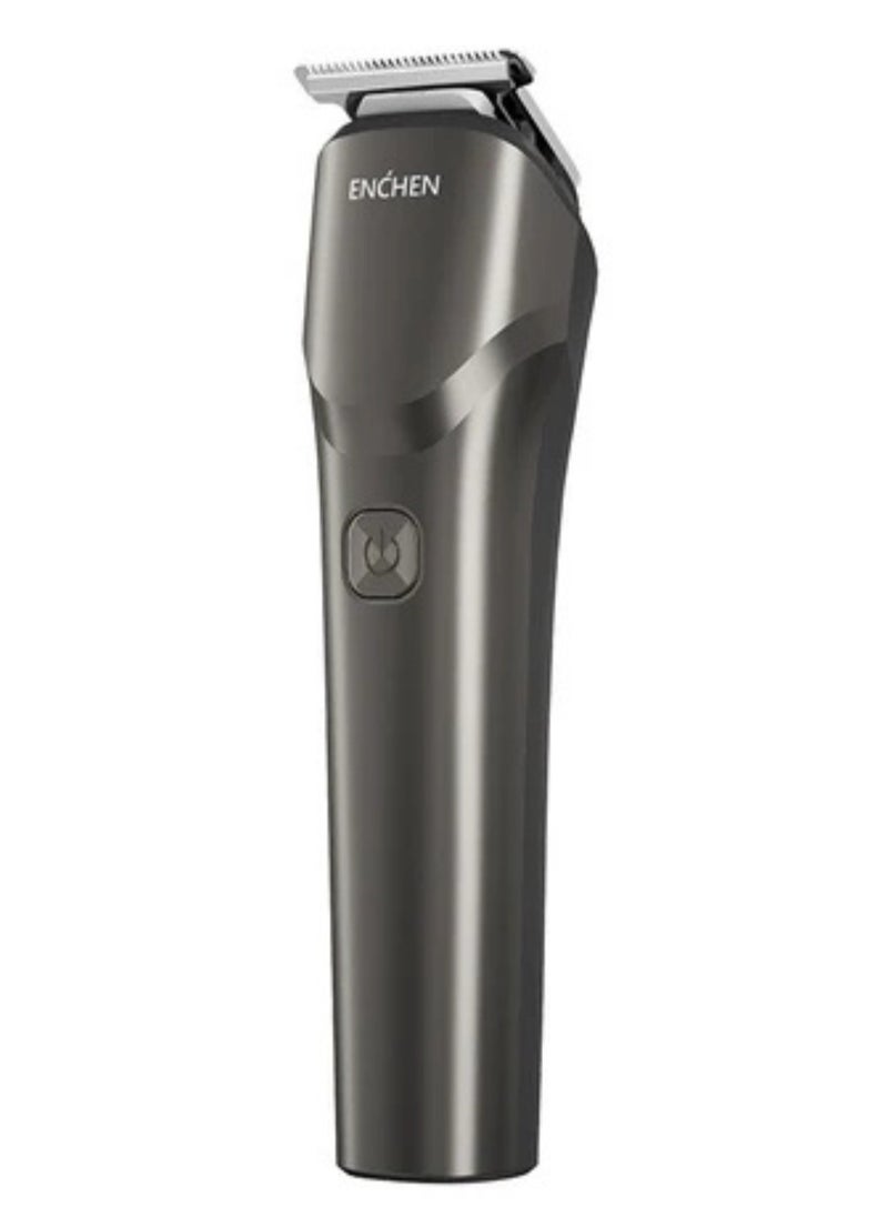 ENCHEN - All in One Multi Function Electric Trimmer With 1200mah Battery Life,Four Detachable Guide Combs and Smart Travel Lock Function - Grey - Beardo 2 - Image 1