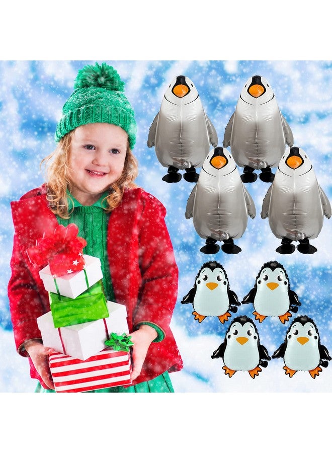 Yunsailing 14 Pieces Penguin Balloons Jumbo Walking Penguin Foil Balloon for Boys Girls Birthday Party Wedding Baby Shower Supplies - Image 5