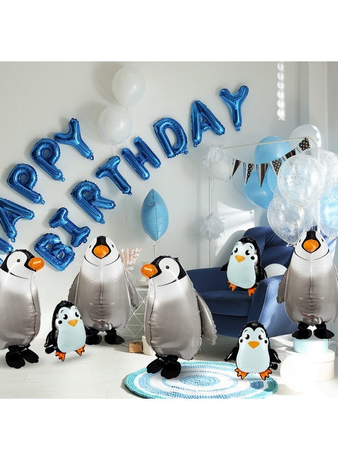Yunsailing 14 Pieces Penguin Balloons Jumbo Walking Penguin Foil Balloon for Boys Girls Birthday Party Wedding Baby Shower Supplies - Image 4