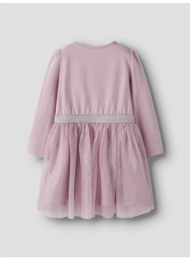 Name It Kids Frozen Long Sleeve Tulle Midi Dress