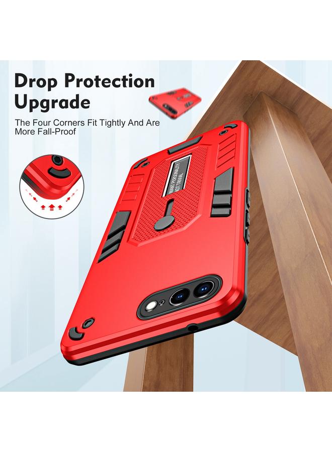 اس-توب جراب هاتف من Variety Brave Armor مزود بحلقة إصبع لهاتف iPhone 7 Plus / 8 Plus - Image 3