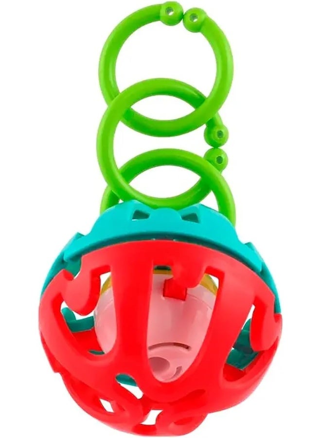 Playgo Take Along Clicky Ball – Sensory Rattle Ball for Motor Development (3M+) - Image 5
